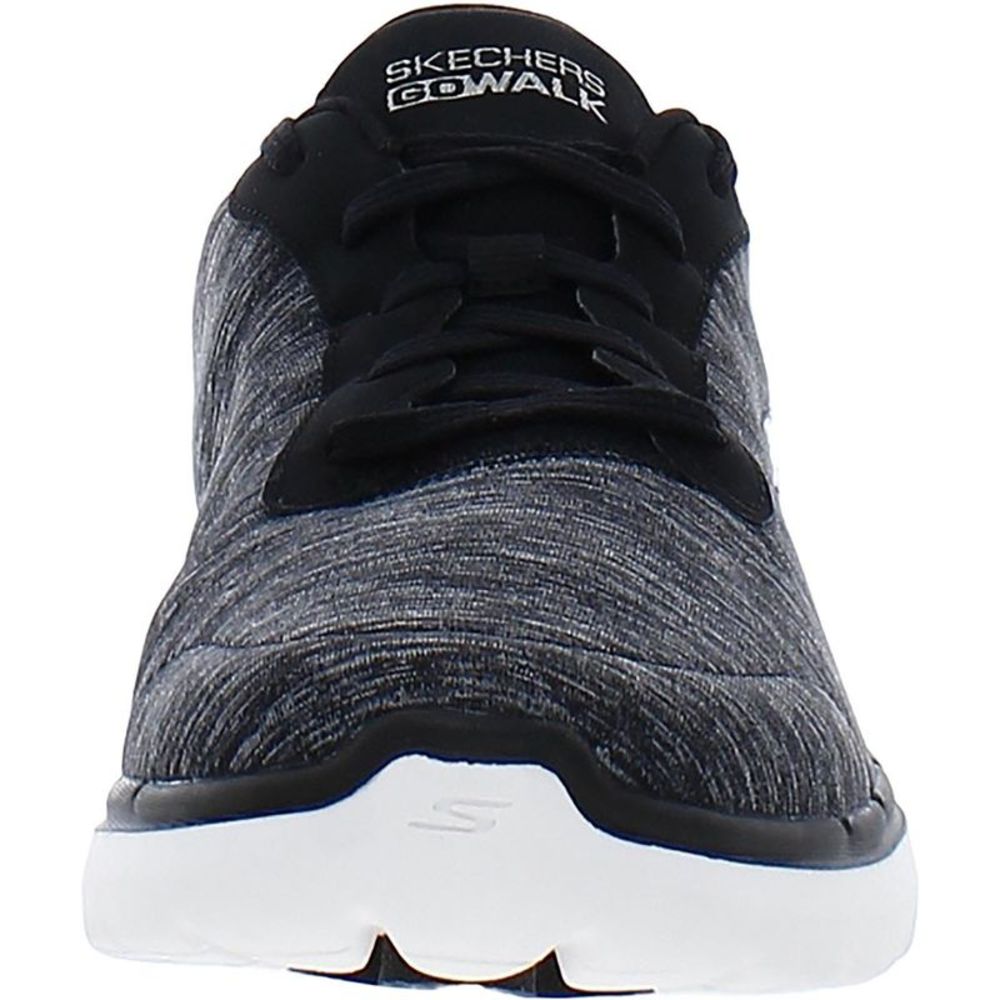 Skechers Womens Go Walk 6 - Magic Melody Gray Athletic and Training Shoes NWT - Picture 3 of 3